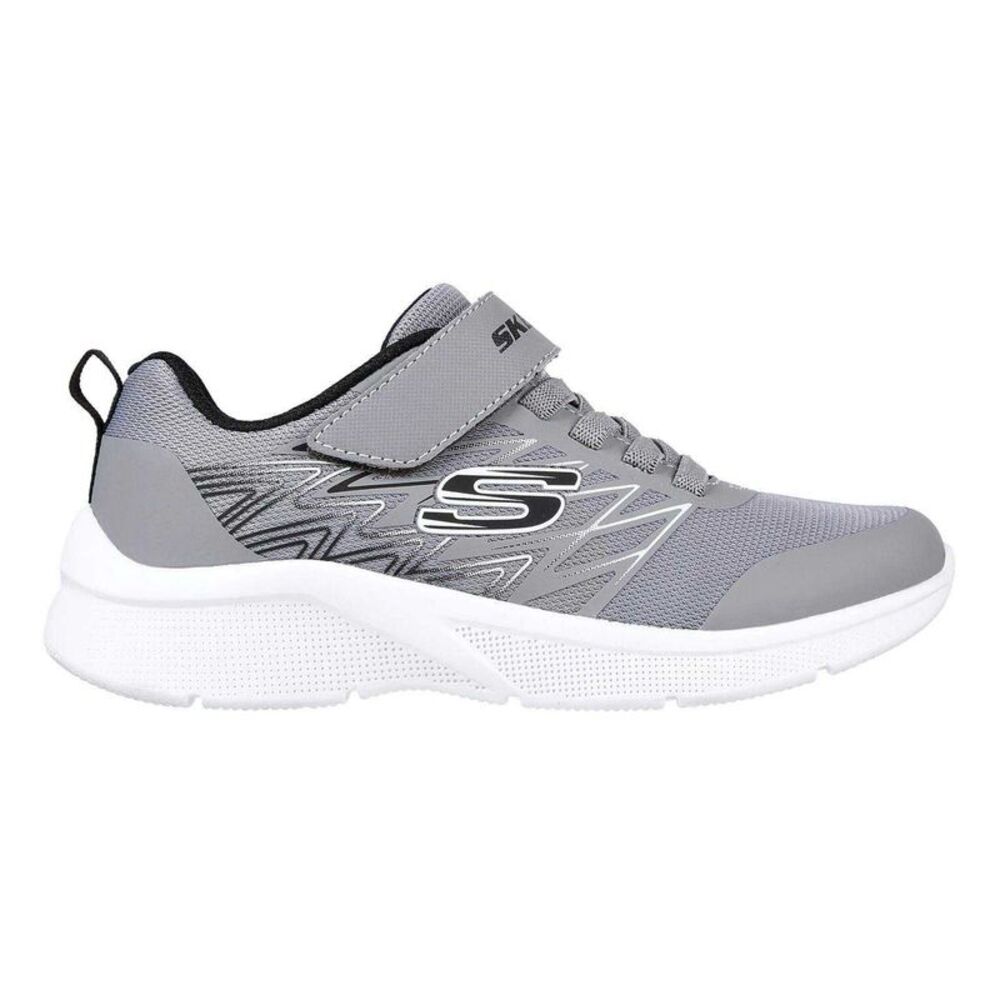 Skechers Boys Microspec Advance Sneakers / Gray/Black